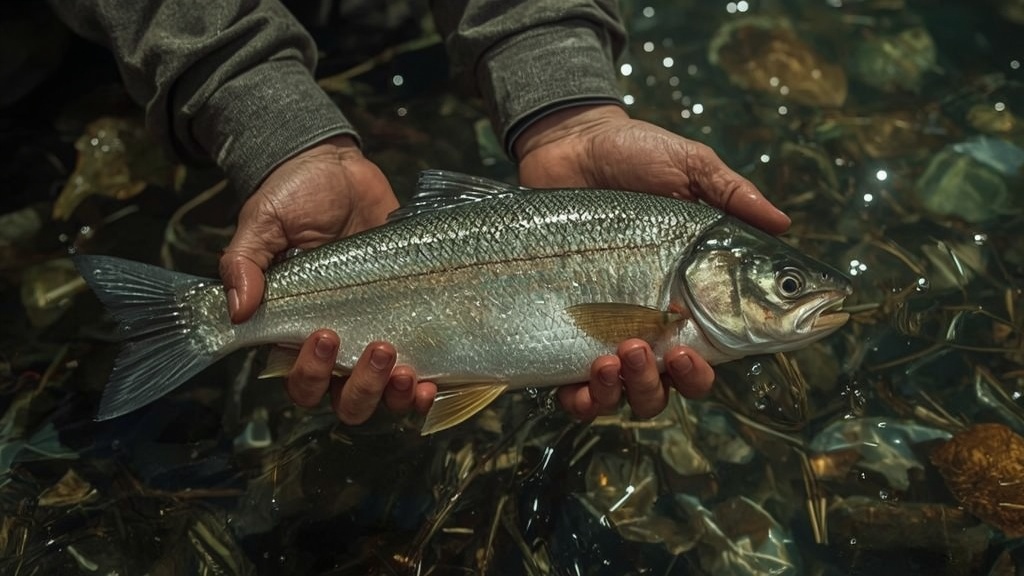 ikan kecil tembak ikan