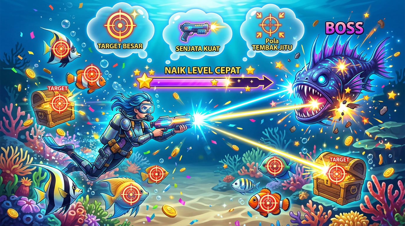 level tembak ikan
